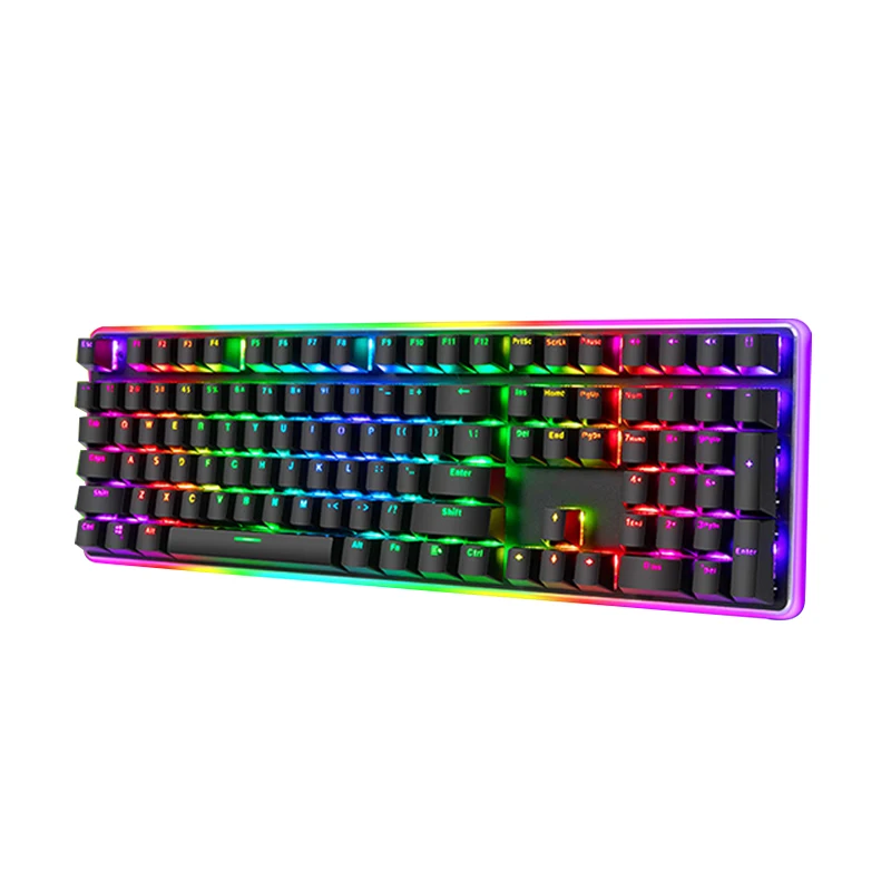 D103 mini graphics key board computer card gaming gamer keyboard mechanical racing slot game ps4 games rgb keyboard
