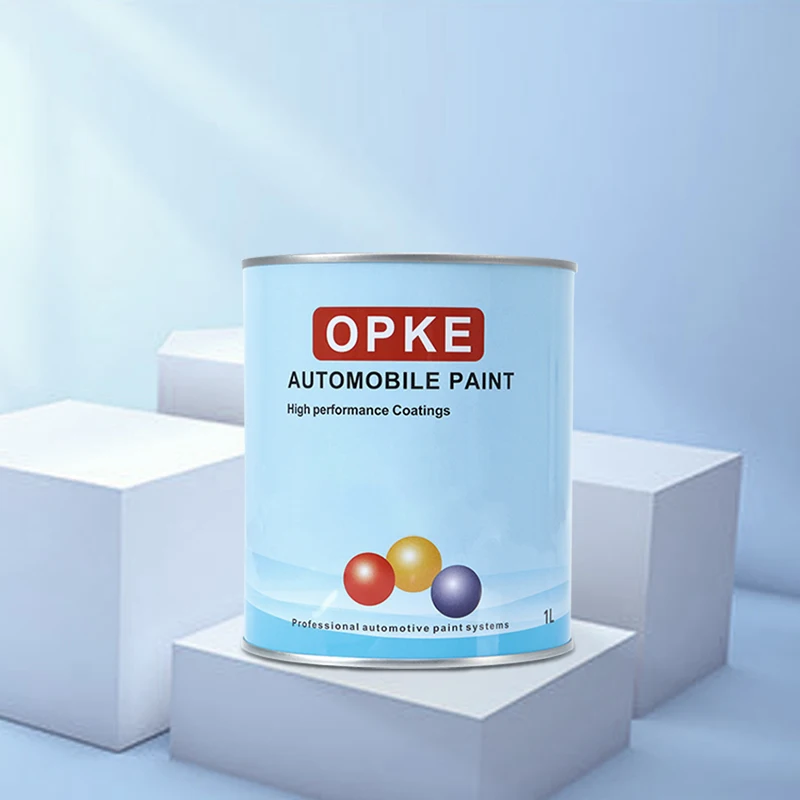 Car Paint OPKE 1K Black KS-121 1L*12 Factory Supply WholesalePractical Automotive Paint