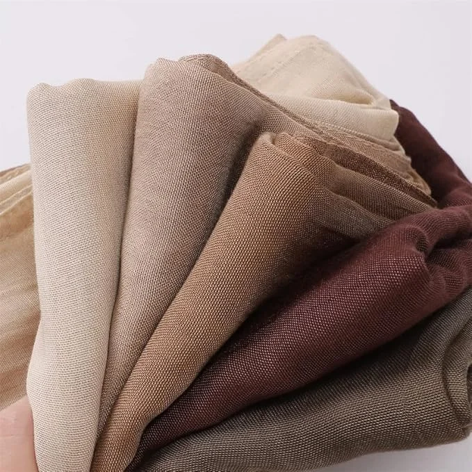 Hijab Manufacturer Premium Chiffon Hijab Scarf Singles Dubai Hijab Musulman Fashion Bubble Chiffon Scarf