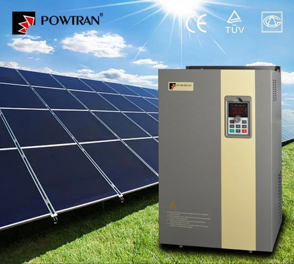 Hot-selling Powtran Solar Inverter Pump AC Solar Frequency Converter VFD 11KW 15KW 18.5KW 22KW Common 3Phase Solar Pump Inverter