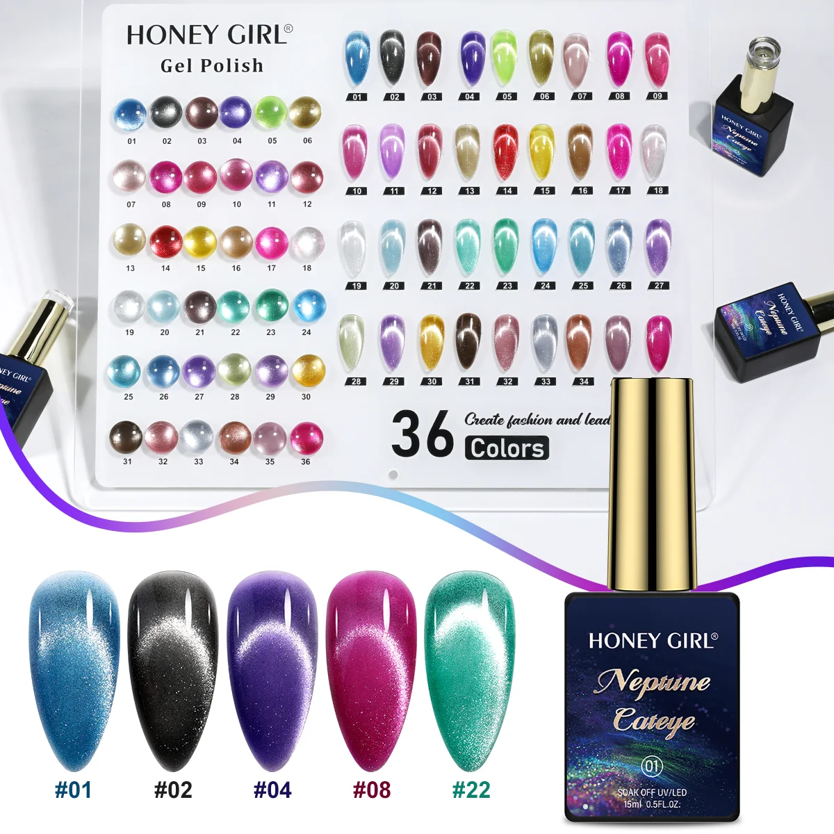 9d Cateye Gel Nail Polish Magnet Stick UV Magnetic uv gel polish nail art custom non-toxic gel polish set nail supplies