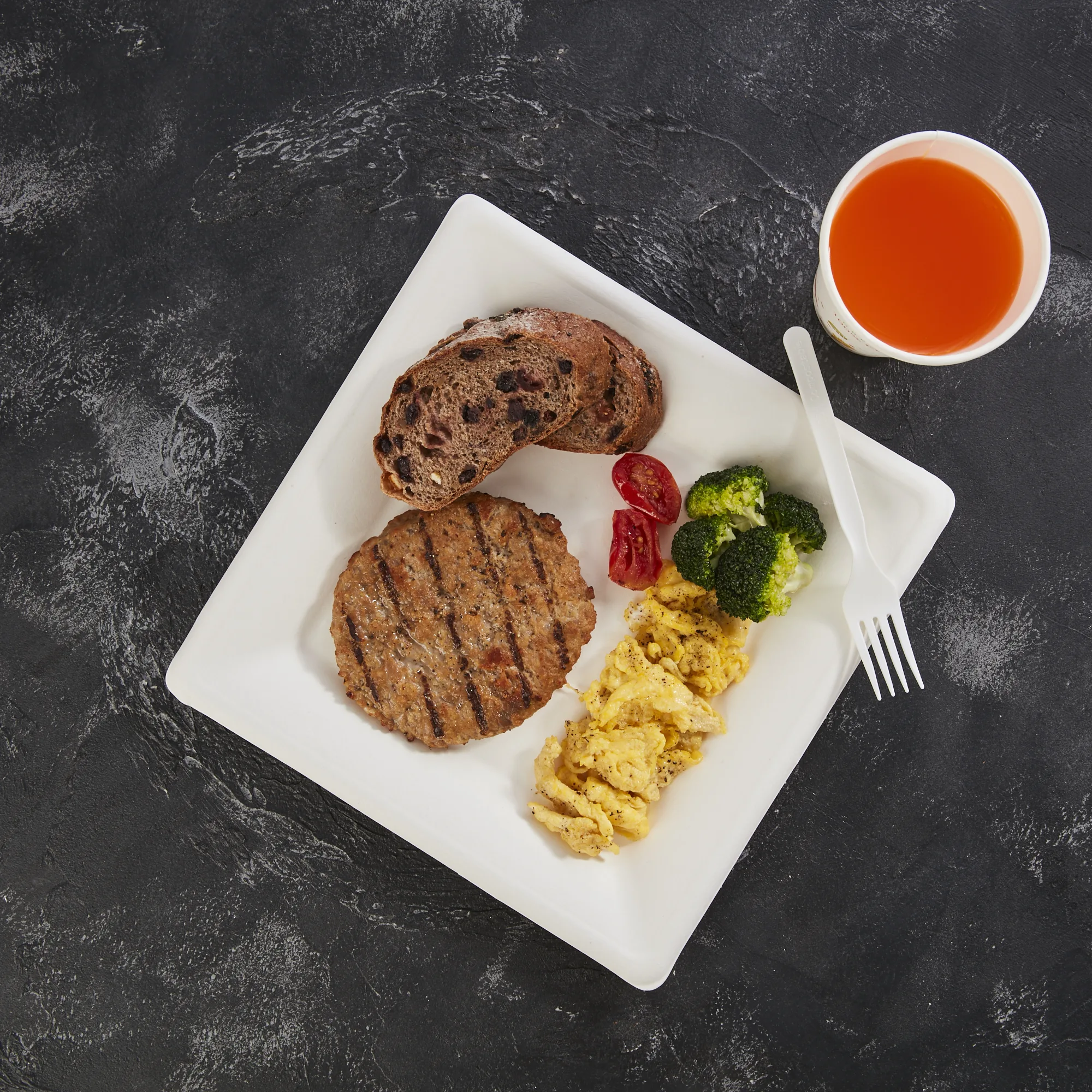 Dessert Eco Friendly Disposable Wedding Disposable Plates Set Disposable