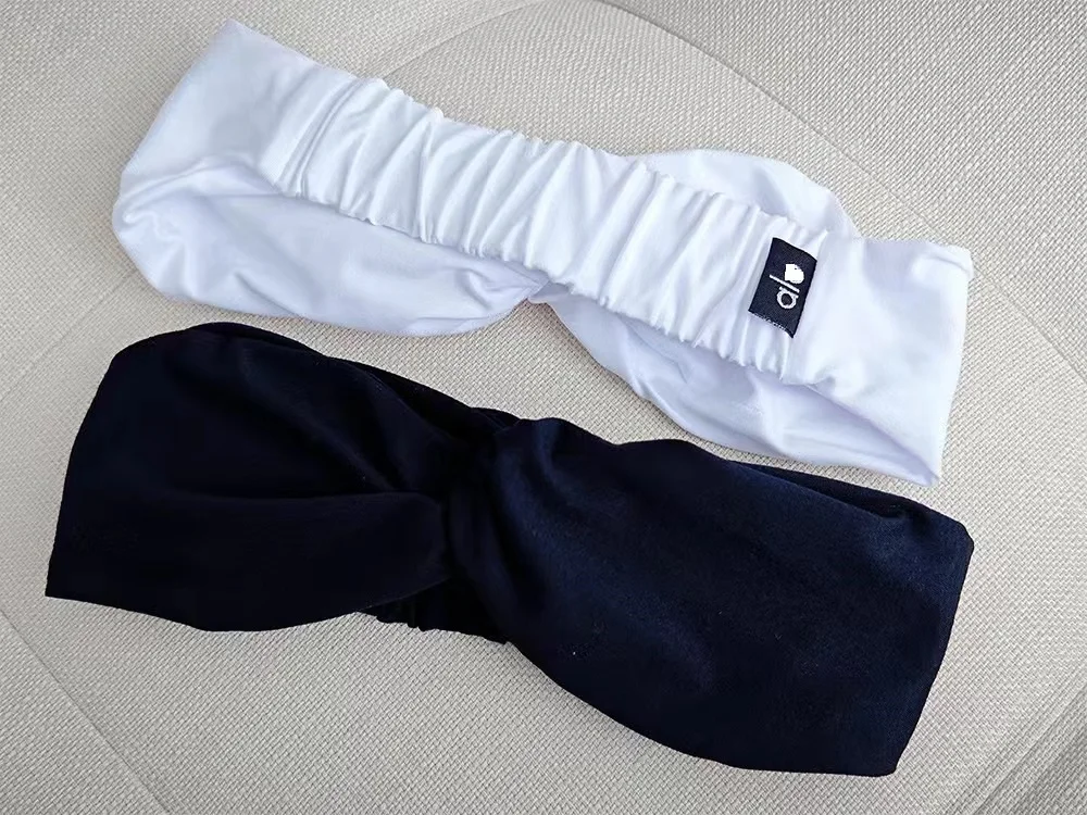 A104yoga headband Bow Hair accessories Female sweat absorption fitness exercise headband sweat absorption non-slip widening