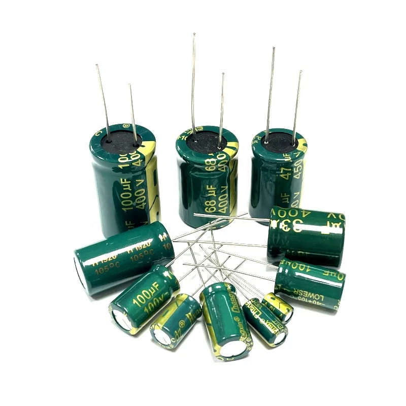 High quality Aluminum electrolytic capacitors 450V68UF 450V 68UF 16X25 16X25mm capacitor