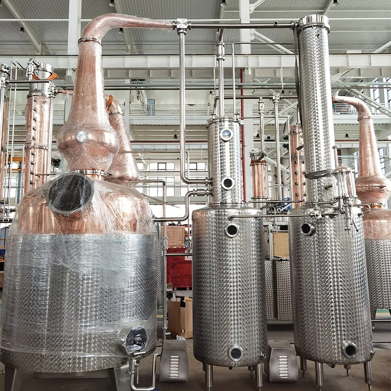 600gallon alembic copper still whisky distillery Pot Still whiskey distillation equipment for sale