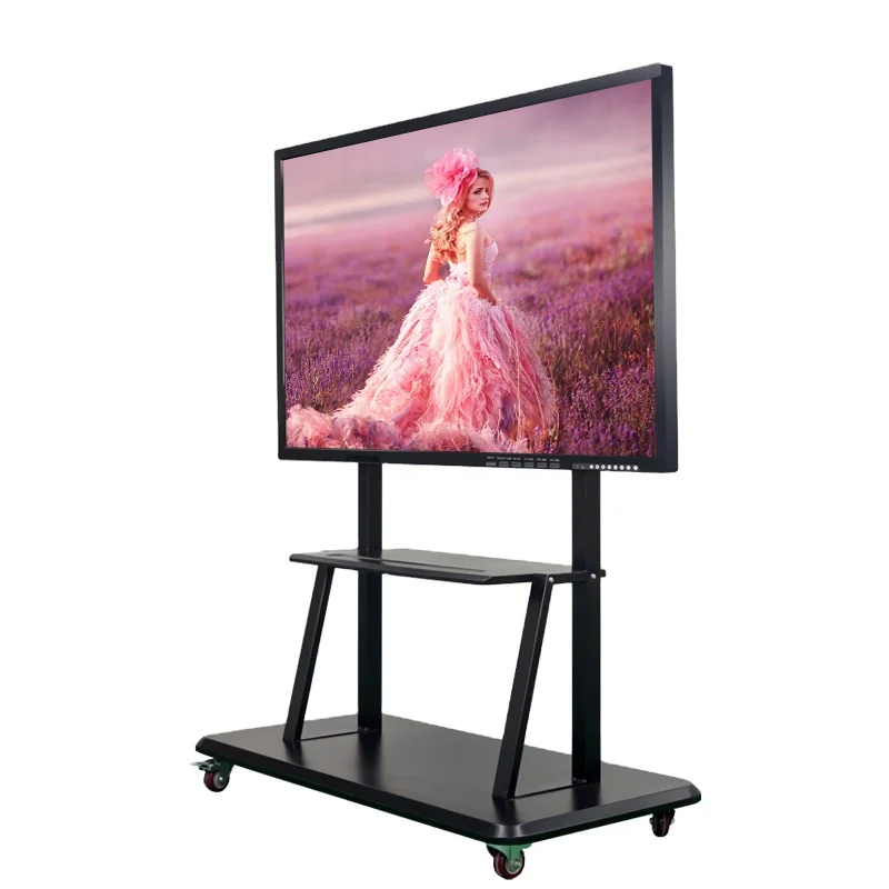 Large Touch Screen Lcd Display Interactive Flat Panel Multi-Touch Smart Board For Conference