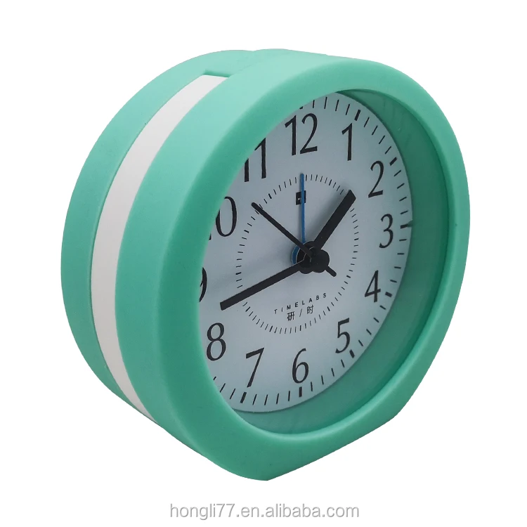 
factory hot sales personalized table smart pink kids heavy sleepers night light desk table retro alarm clock 