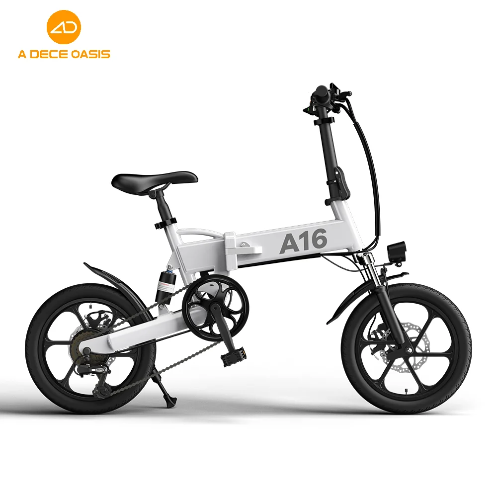 Fast Delievery To Door Ado A16 Electric Bike EU Mountain Folding Electric Bike China Ebike Soft Saddle