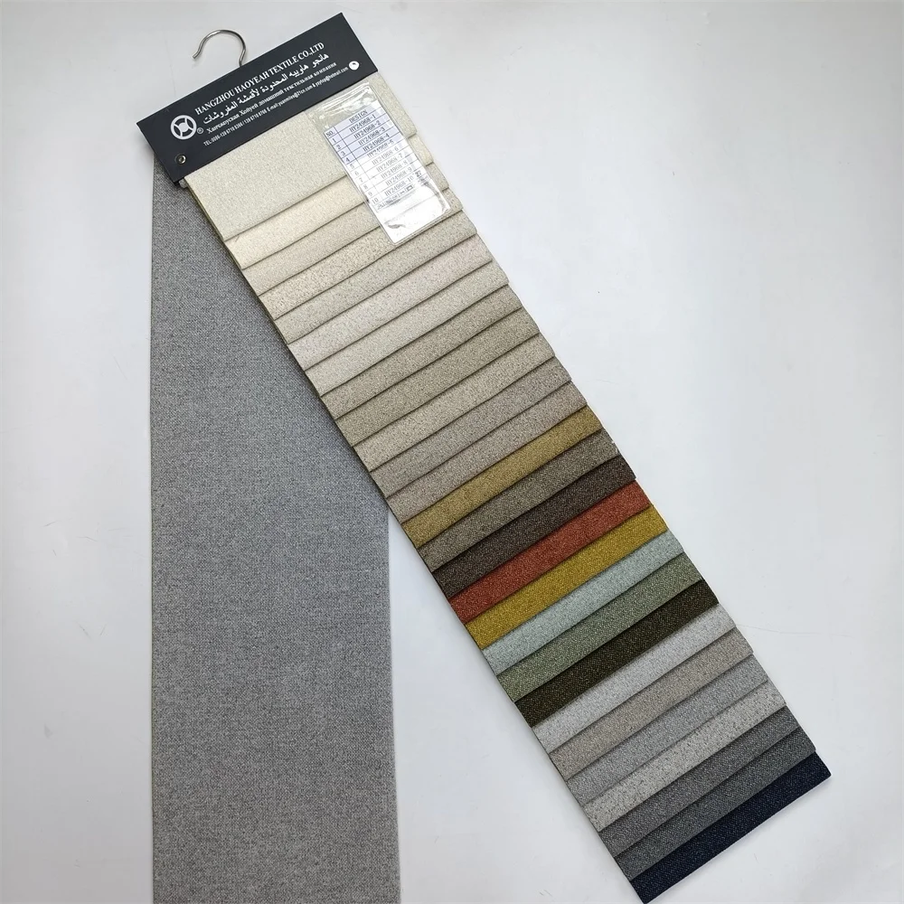 Wholesale 430gsm heavyweigh soft microfiber chenille fabric 100% polyester woven chenille chunky yarn fabric for home textile