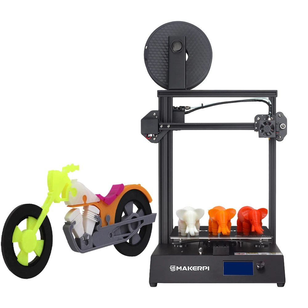 MakerPi P2 High precision Multi functional All-in-one platform metal 3d Printer 1.75mm diy cheap 2024