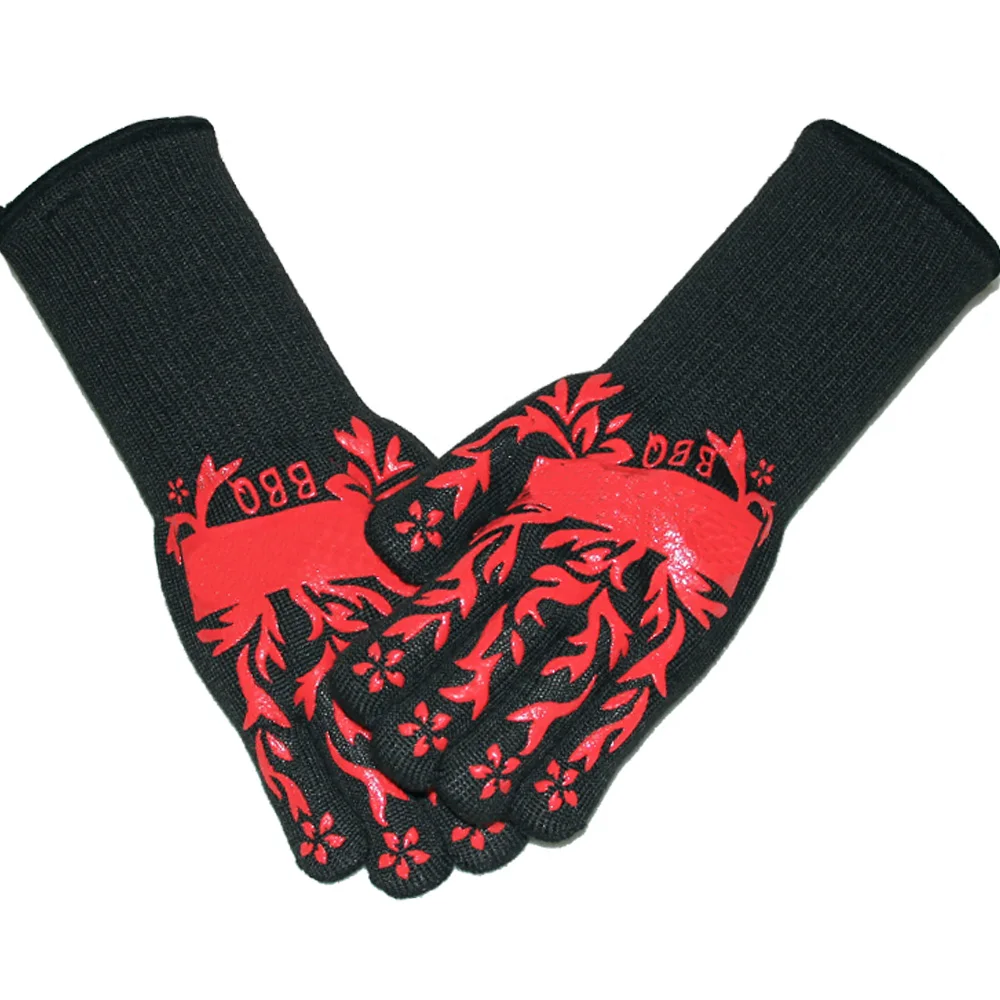 Seeway 932F Amazon Hot Selling Heat Resistant Barbecue kitchen oven Gloves