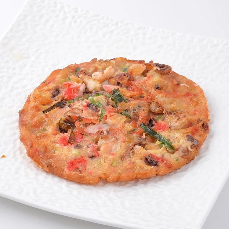 Japanese food cooked frozen seasoned vegetable seafood cake