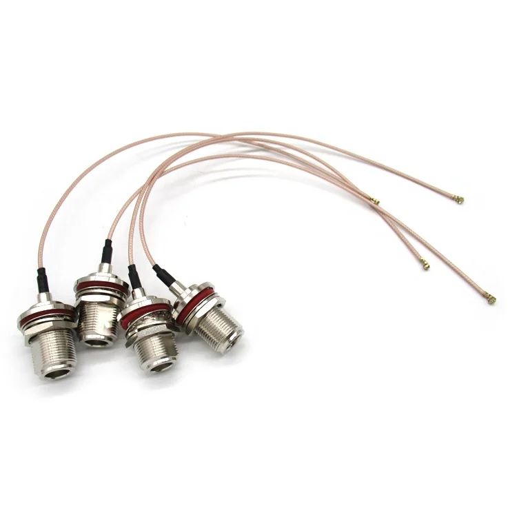 IPEX to N Female Connector High RF FRP antenna Reinforced Plastic Antenna Coaxial Silver Plated Wire RG178 Adapter Wire