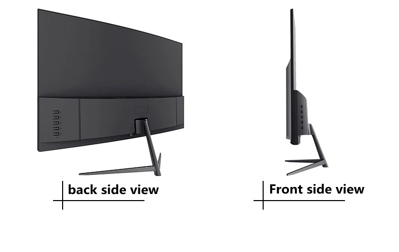 WEIER 19 inches FHD Desktop IPS Screen home office  PC Computer 12V TFT LCD Monitor