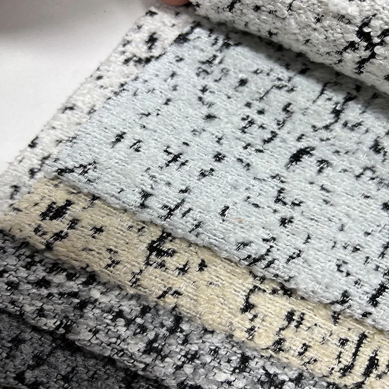 Factory quality linen fabric wholesale woven dyed poly cotton linen furniture cushion textile upholstery quality sofa fabric