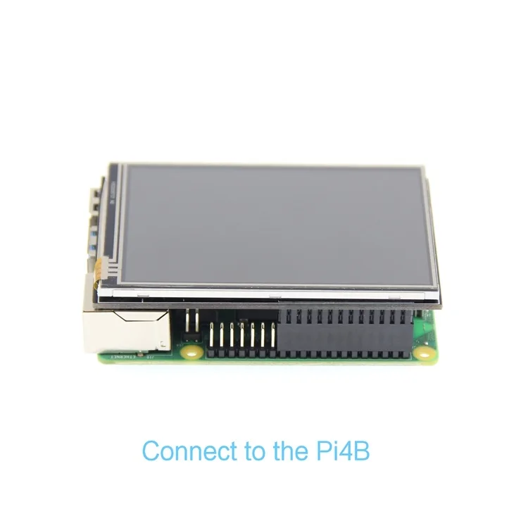 Raspberry Pi 4B GPIO дисплей 3,5 дюйма SPI сенсорный экран в комплекте