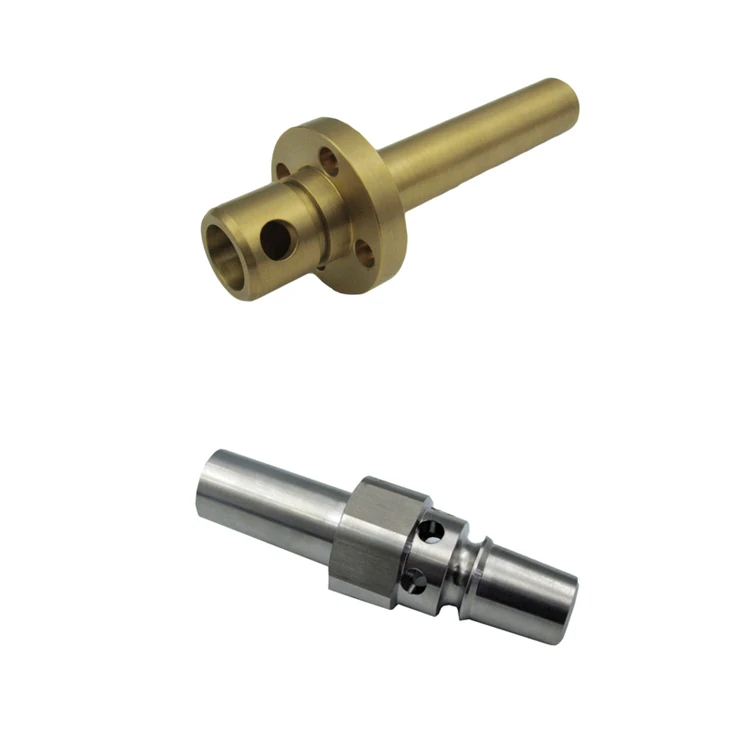 Hot sale stainless aluminium cnc turning parts tube shaft milling part stamping service