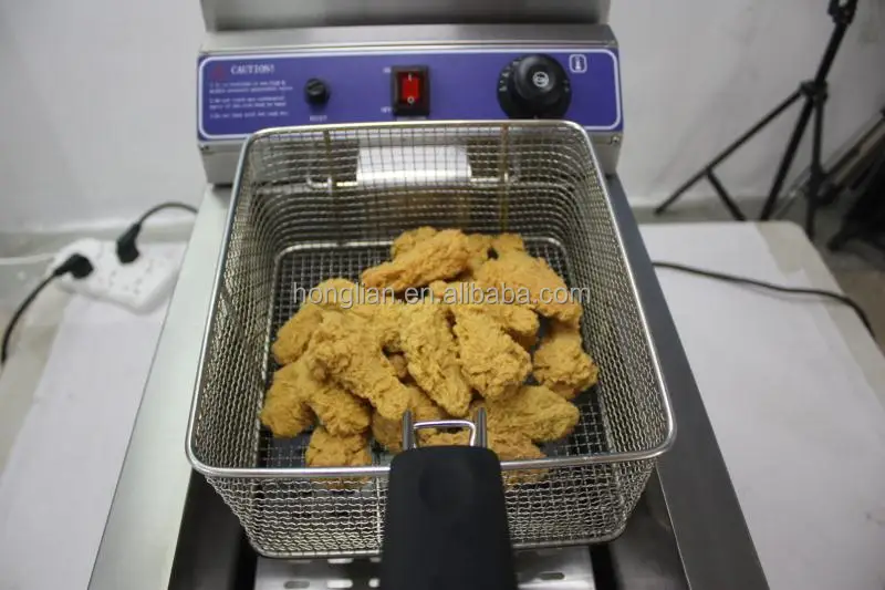 Commercial Table Top Automatic Gas Deep Fryer
