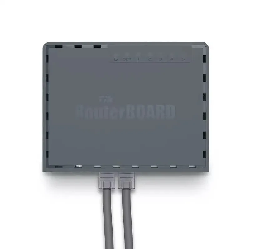 Высококачественный MikroTik hEX S RB760iGS полный гигабитный 5-портовый Электрический порт 1 оптический POE ROS маршрутизатор слабого тока в наличии