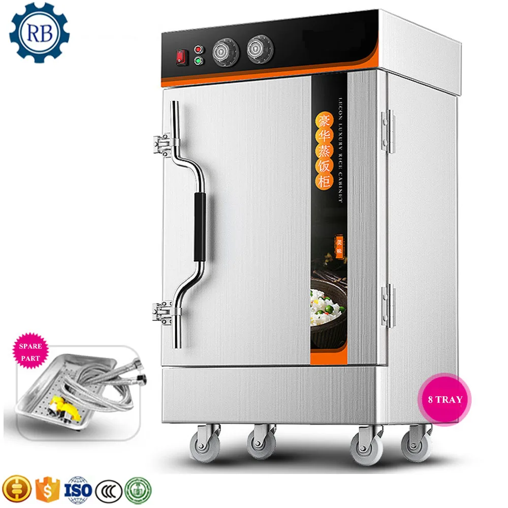 Big Capacity chicken steam machine Rice Food Vegetable Steamed Bun Dumpling Steamer Machine