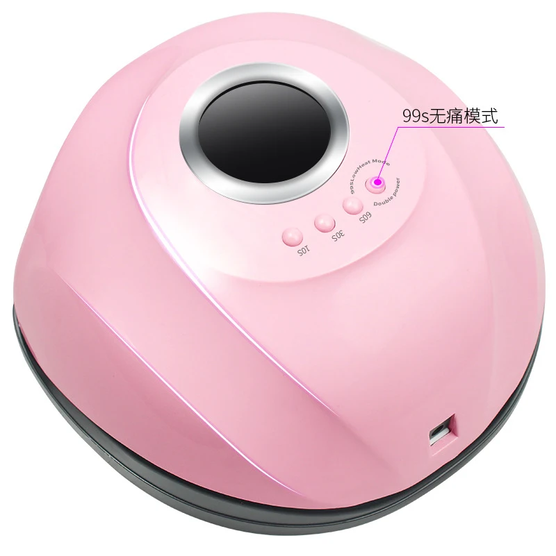 New Arrival PINK High Power Nail Dryer Removable Base UV LED Nail Lamp For Nail Gel
