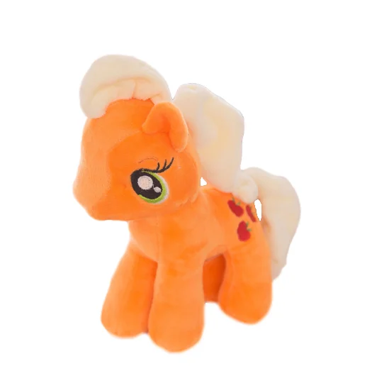 
Custom Creative Cute Rainbow Pony Doll Soft Stuffed Horse Toy Plush Keychain & Keyring 