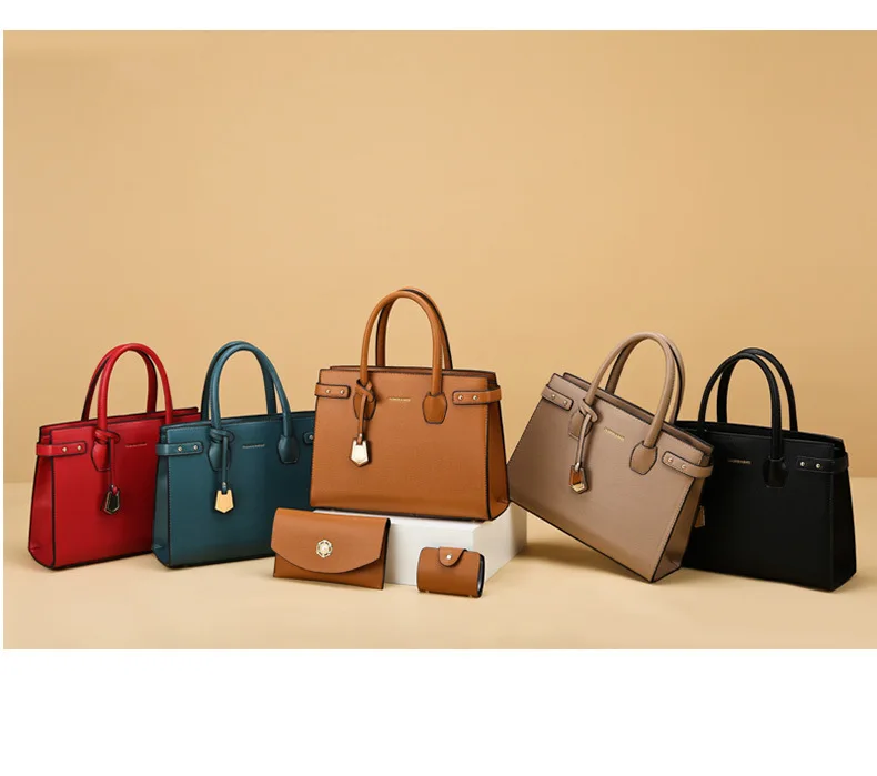 2023 new fashion ladies bags shoulder bag crossbody purse women hand bags 3 in 1 handbags set