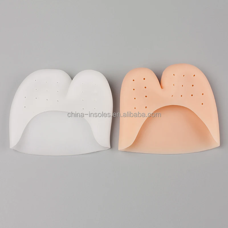 Custom silicone gel soft ballet toe protector spacers covers ballet toe pads for pointe shoes