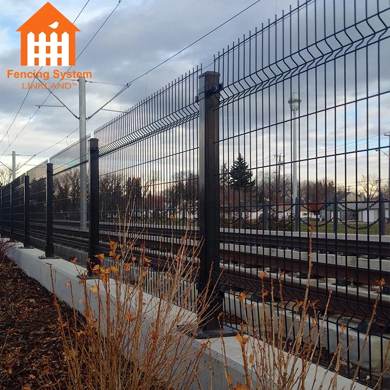 Triangle bend welded wire fence mesh for Poland market