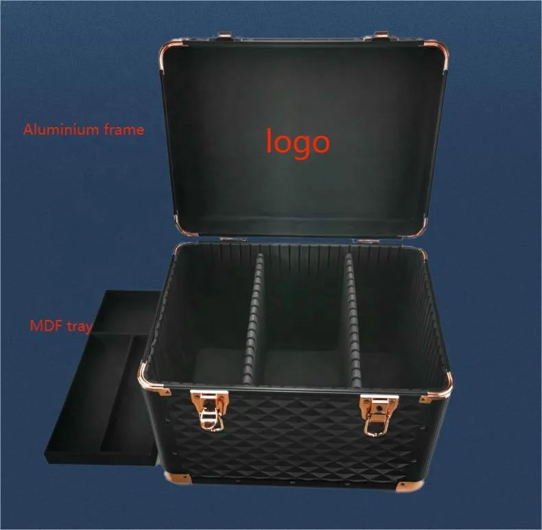 Customizable Aluminium Horse Grooming Box Beauty Tool for Horse Care Products