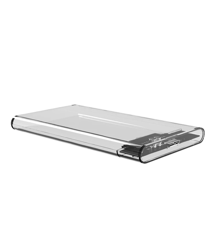 2,5 дюймовый прозрачный корпус для жесткого диска usb 3,0 sata