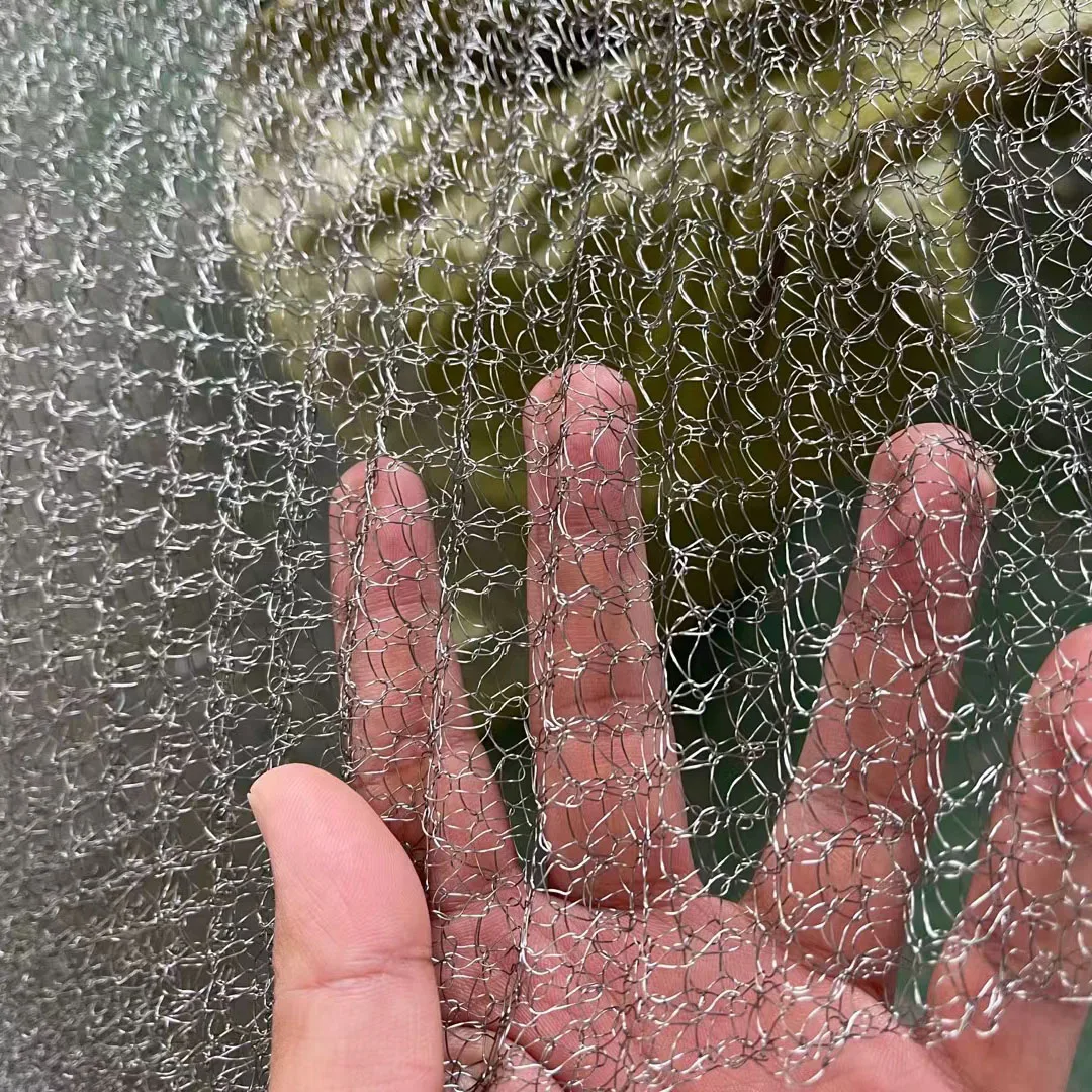 Anping Stainless Steel Gas Liquid Knitted Wire mesh / Oil Demister Knitted Mesh