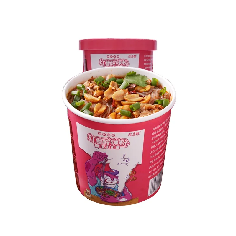 
 Быстрая доставка, горячий и кислый вкус чунцина, рисовая лапша, еда  