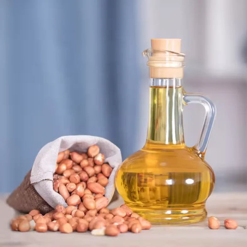 Certified Organic Groundnut Pressed Cooked Peanut Oil Groundnut Cooking Oil Pure Peanut Oil for sale