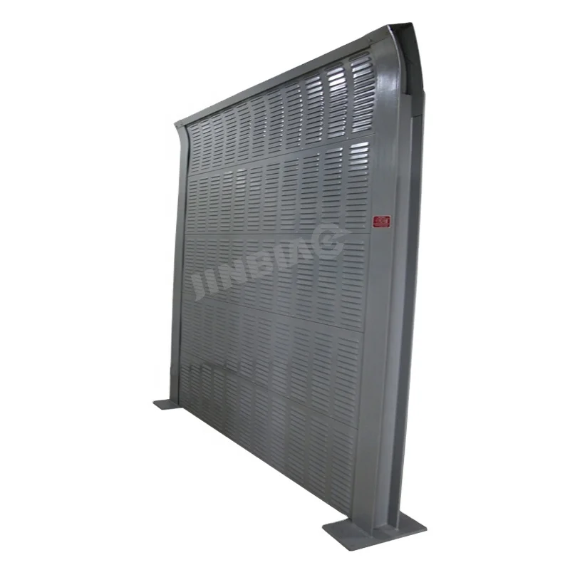 BV certified manufacturer visual barrier acrylic noise barrier for flyover bridge