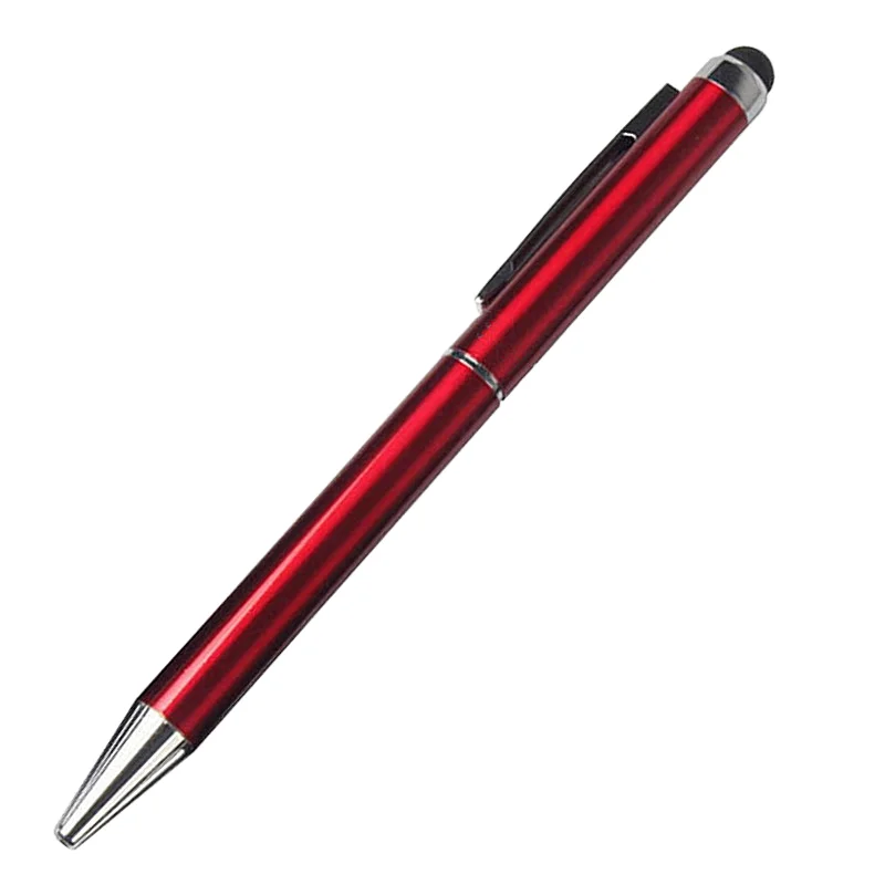 Hot selling Rubber Metal touch screen Stylus pen Promotional Ball Pen with custom logo cheap apple cute metal pen