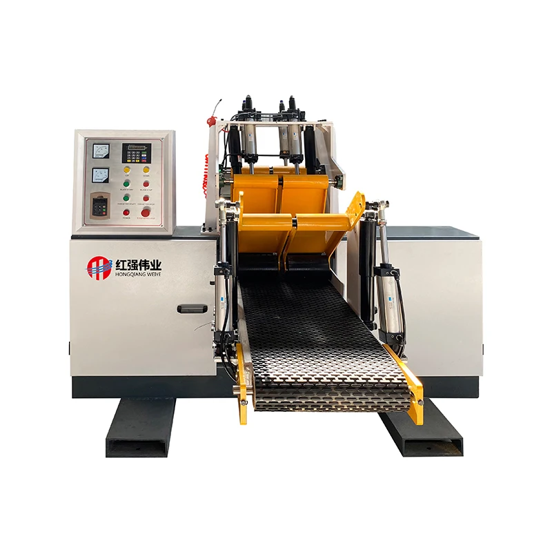 Wood cutting horizontal cnc band saw machine