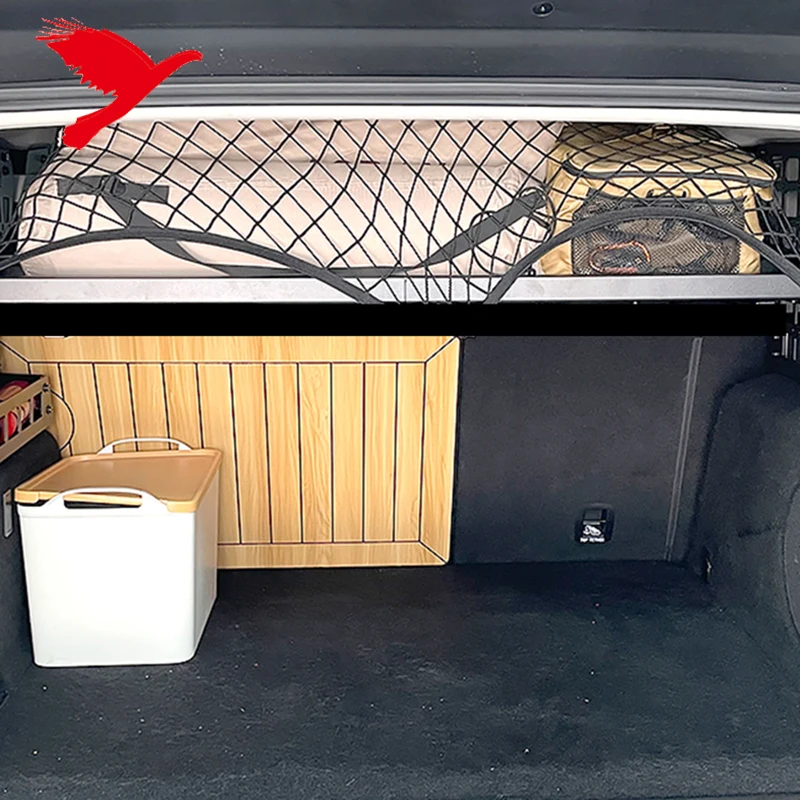 Car Accessories Rear Boot Trunk Window Luggage Storage Organizer Molle Panel Kit For GWM Tank 400 2023 2024