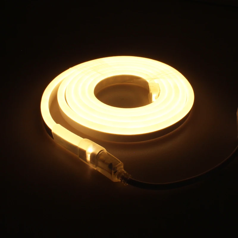 Spot Sale 220V RGB Ultra Thin Strip Light Super Brightness Cuttable Outdoor Waterproof Flexible Neno Led Strip Light