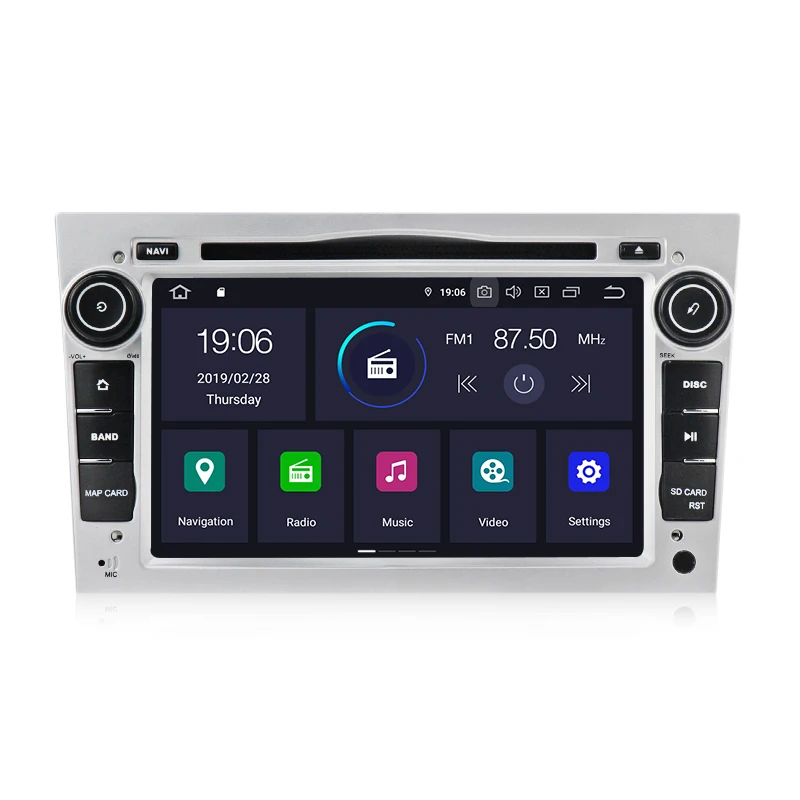 Автомобильный DVD-плеер Mekede на Android 9 0 медиа GPS-навигация для Opel Zafira B Vectra C D Antara Astra H G комбо с