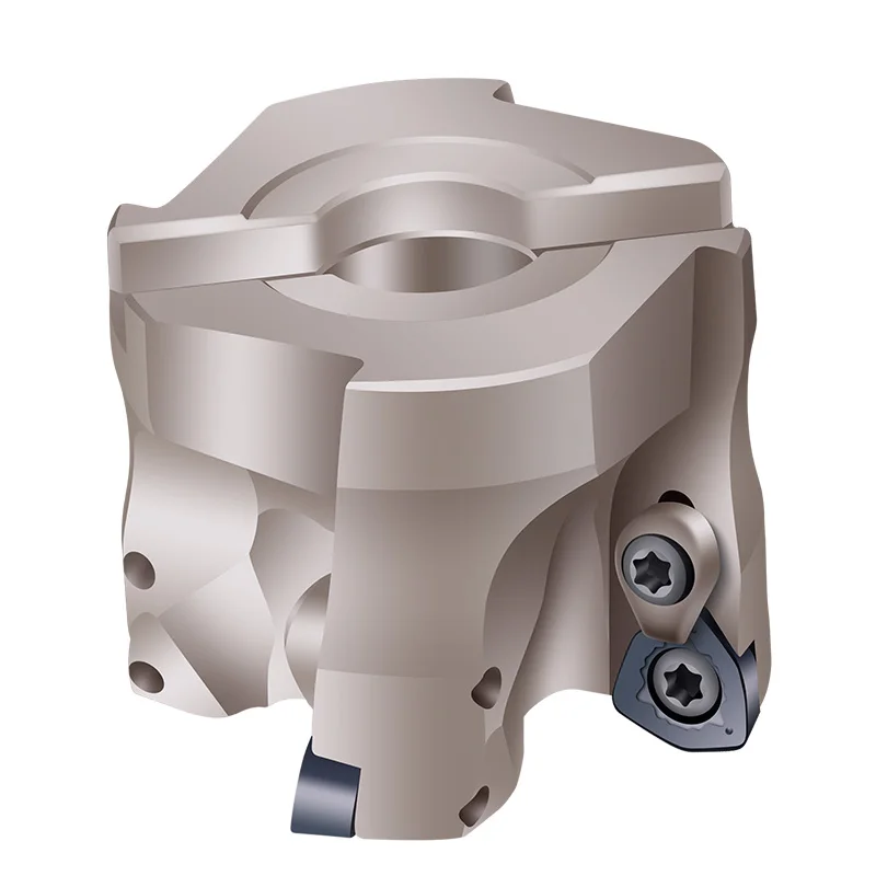 high precision SKS indexable face milling cutter 90 degree 4 axis fast feed heavy cutting milling cutter head for WDMW08 insert