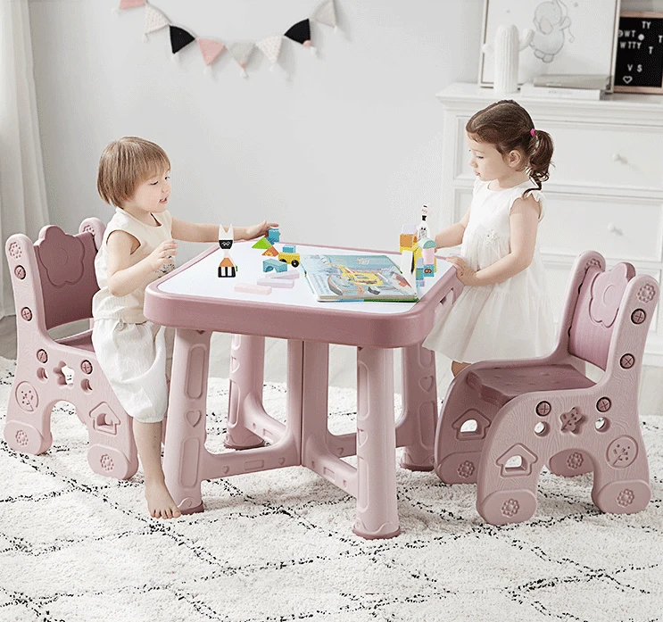 Многофункциональные настольные столы Mesas для детей Набор детских столов с поднятыми