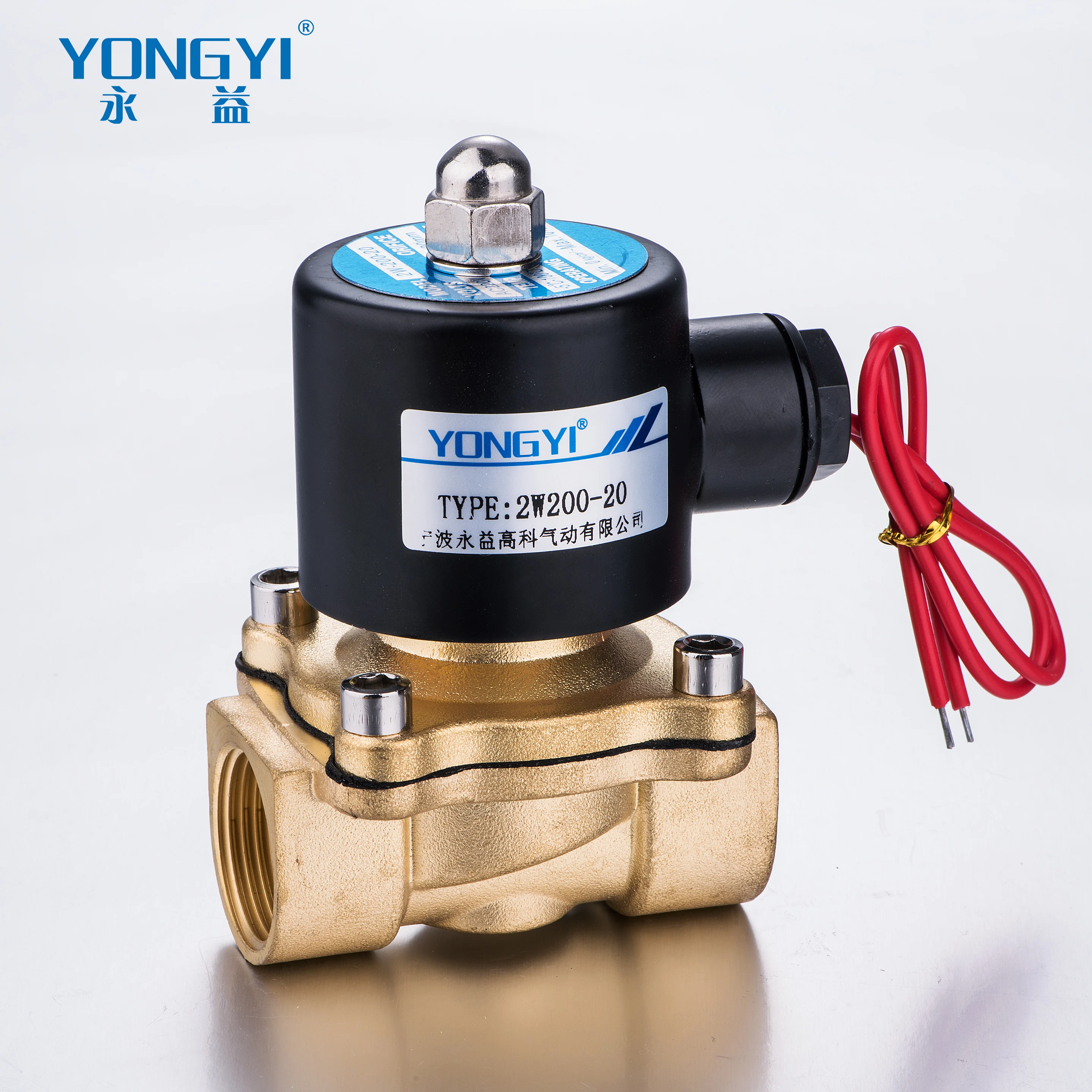 2W Series 2/2 Way Direct-acting high pressure valve Solenoid Valve (Large Aperture) 2W250-25