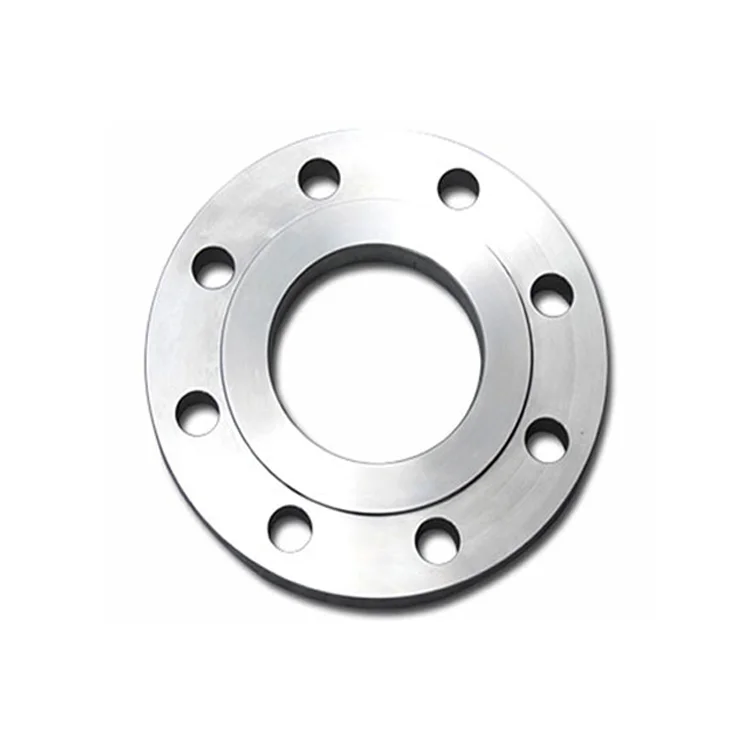 Gr2 titanium flat welding neck flange is customized by the manufacturer