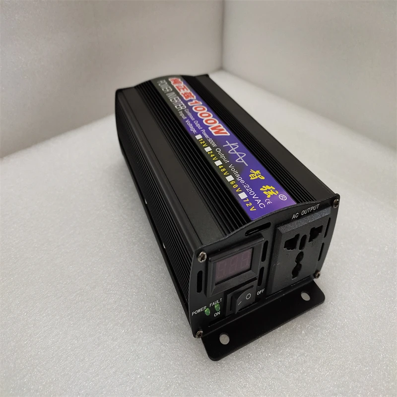 Factory Single 24 Volt - To 220V 12v 24v 48v 60v Pure Sine Wave Inverter