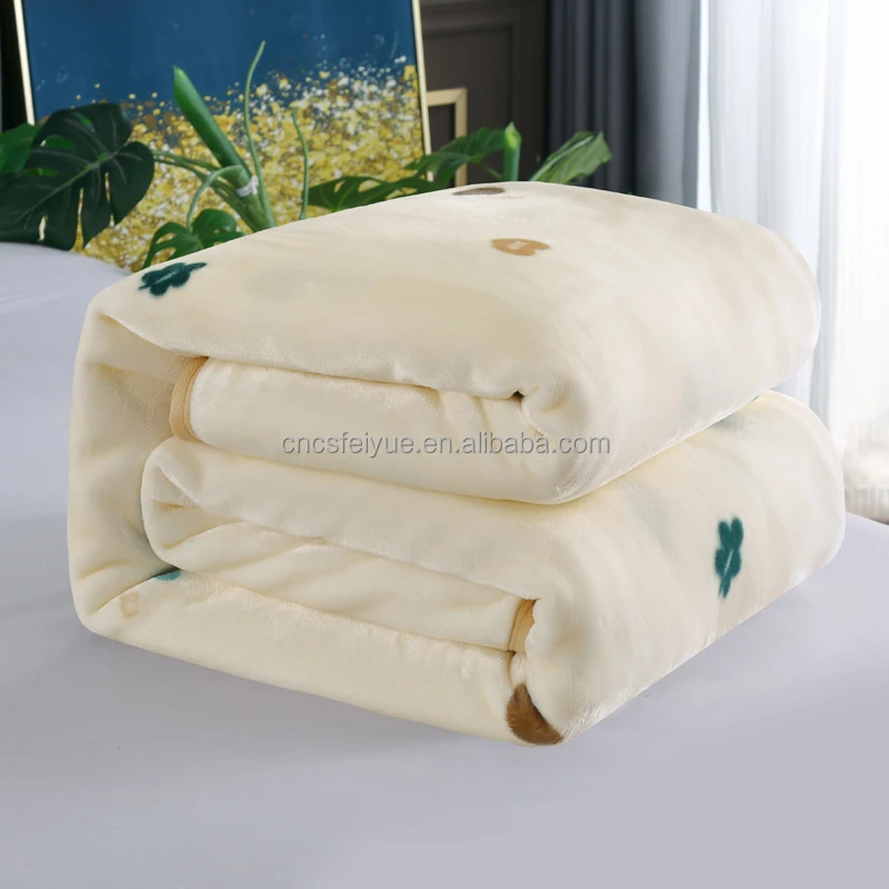 Оптовая Продажа с фабрики, зимние утолщенные одеяла из Рашеля, зимние покрывала для кровати и одеяла