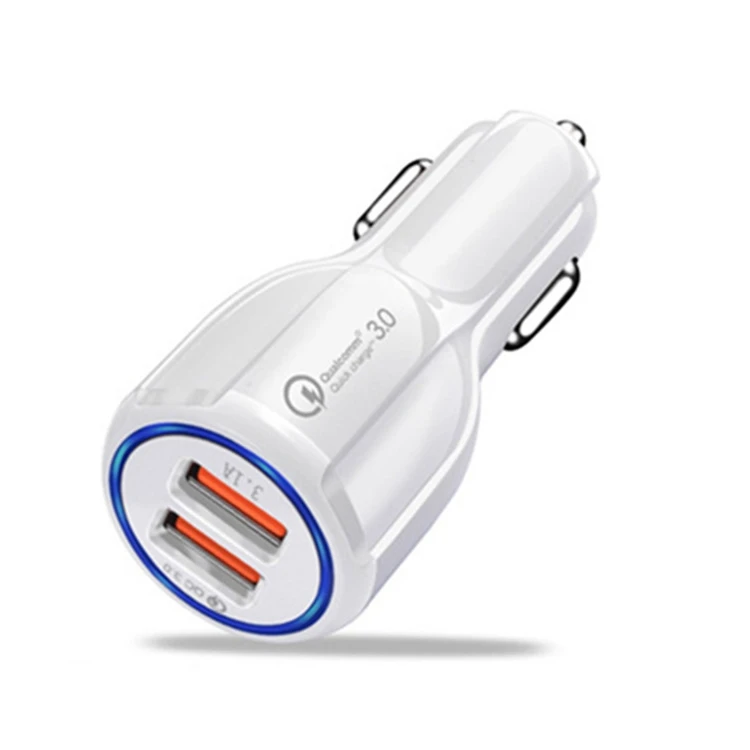  Быстрая зарядка QC 3 0 автомобильное зарядное устройство для iphone и Samsung Usb
