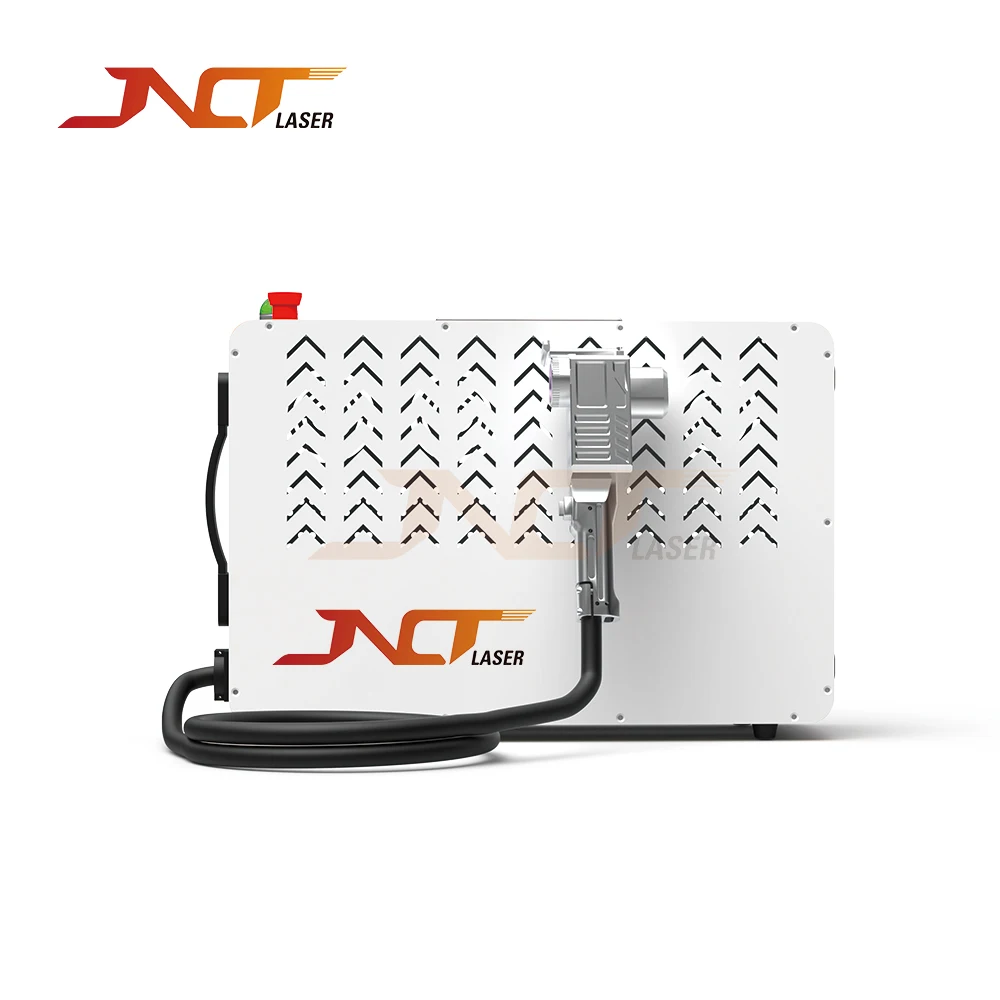 laser cleaning machine cleans rusty iron fence 100w/200w industrial pulse laser cleaning machine