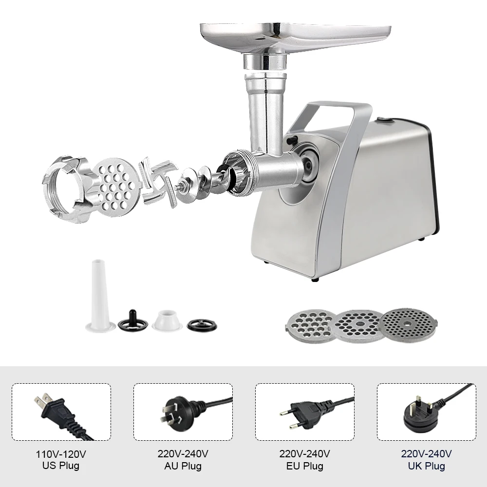 Innovative Automatic Food Processor Meat Grinders with Advanced Safety Features