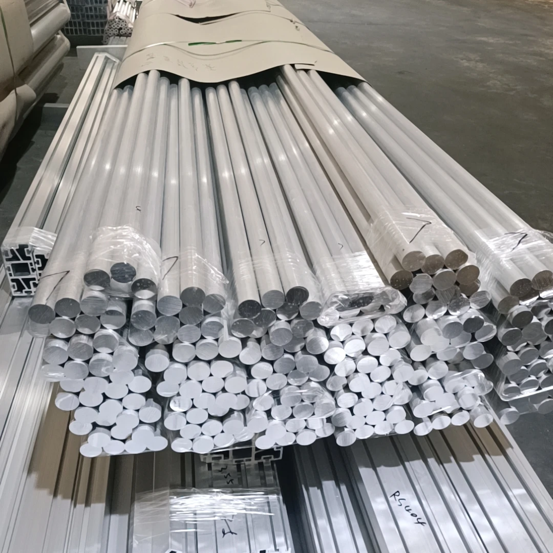 6061 6063  6082 Aluminium Profile Large Diameter Bars Aluminium Flat Bars
